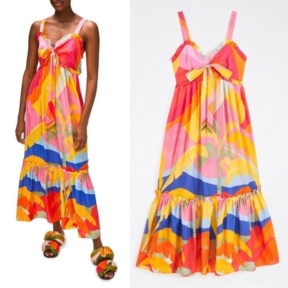 FARM Rio Dresses & Skirts - FARM Rio Vibrant Multicolor Kids Dress